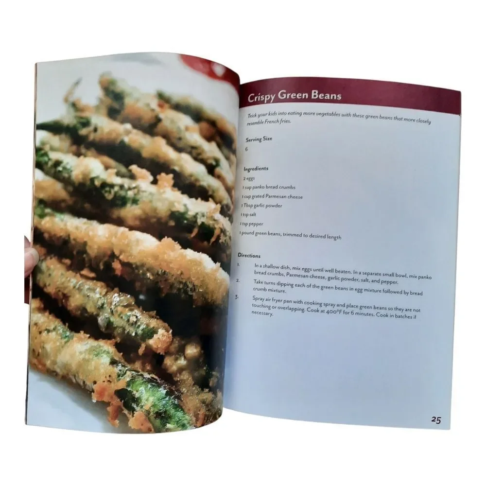Air Fryer Made Simple Cookbook - Red Cover